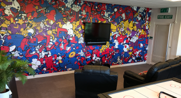 One-way vision vinyl example